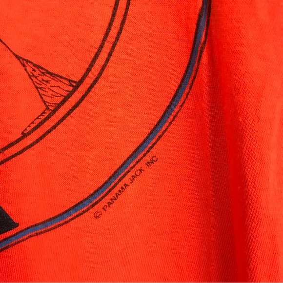 Vintage 1980s Panama Jack T-Shirt - Picture 3 of 6
